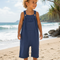 MilaMeli Frankie Overalls Indigo Blue