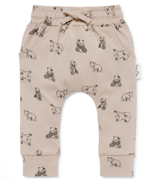 Aster & Oak Organic Bear Harem Pants – Woodland Trousers