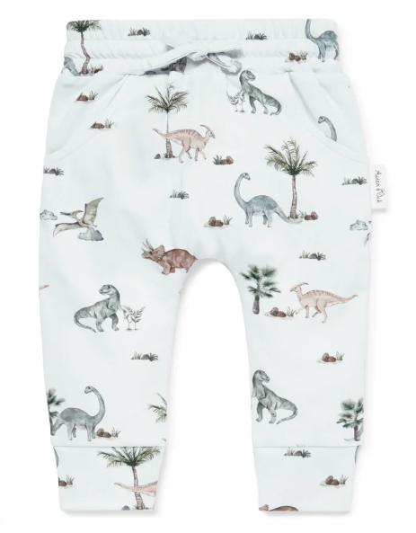 Aster & Oak Organic Dino Harem Pants