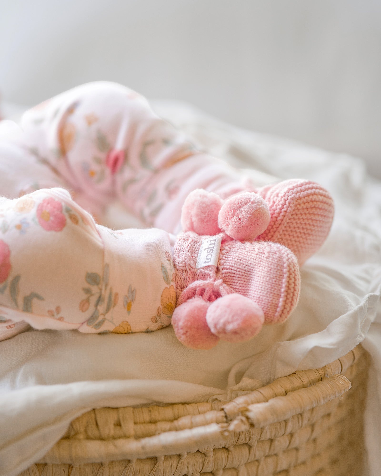 Toshi Organic Baby Booties