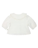 Toshi Baby Blouse Peter Pan Cream