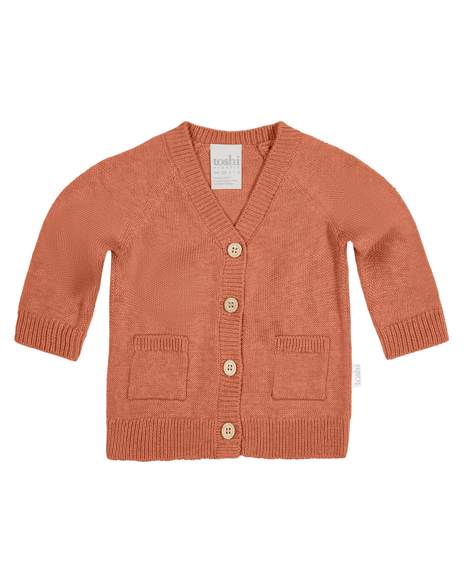Toshi Organic Cotton Remy Cardigan Tumbleweed
