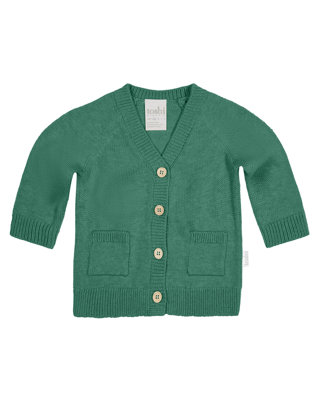 Toshi Organic Cotton Remy Cardigan Teal