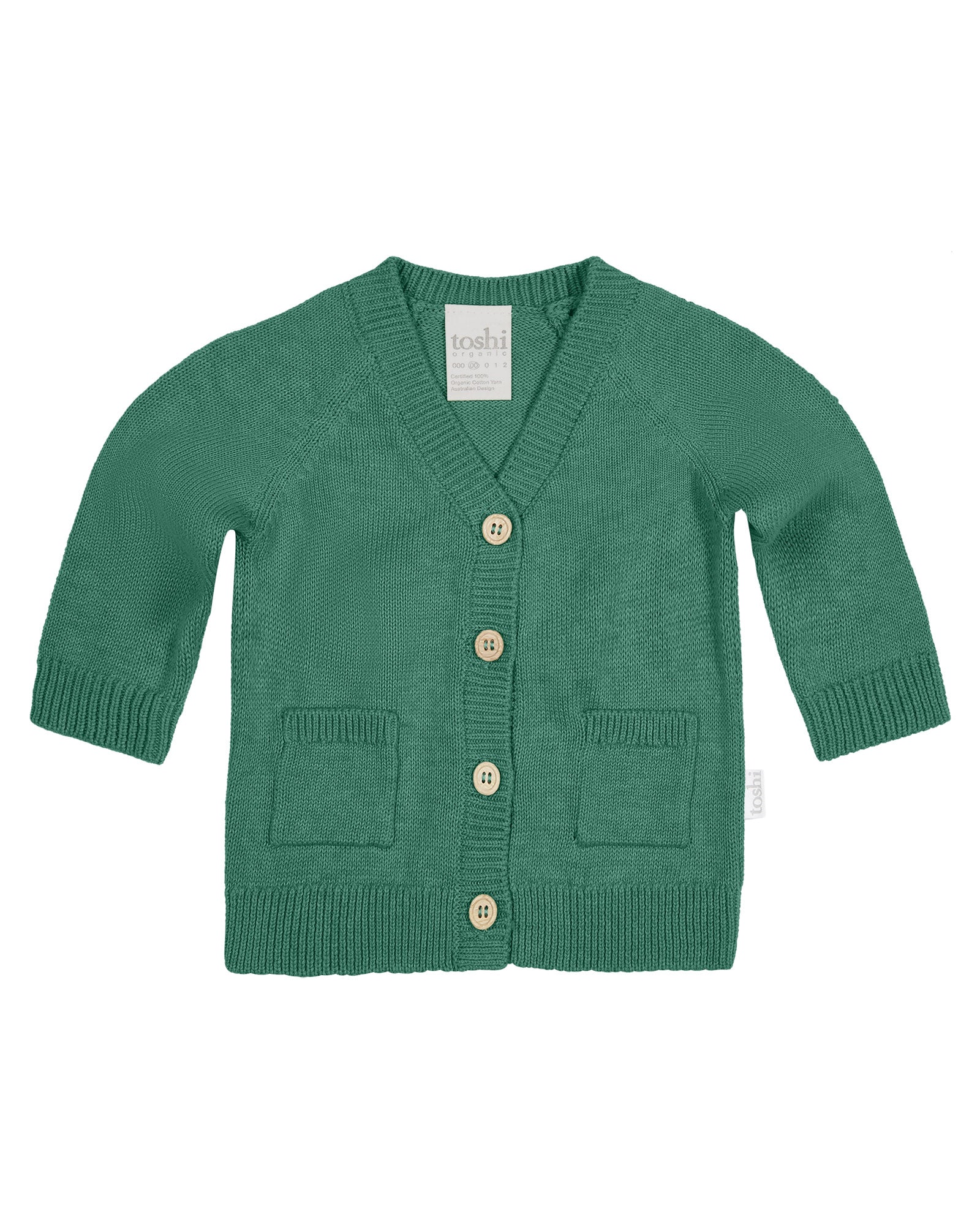 Toshi Organic Cotton Remy Cardigan Teal