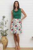 Mahashe S25 Chameleon Reversible Skirt Bellflower & Bloom
