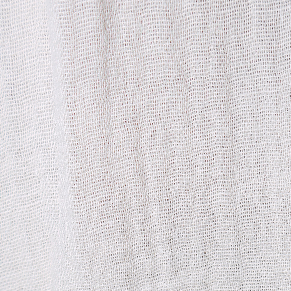 MilaMeli Evie Dress Sandy Muslin Cotton w Gold Embroidered Feather Pocket
