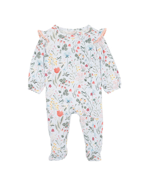 Minihaha Botanica Ls Zip Onesie