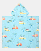 Toshi Paradise Swell Seekers Sky Hooded Towel