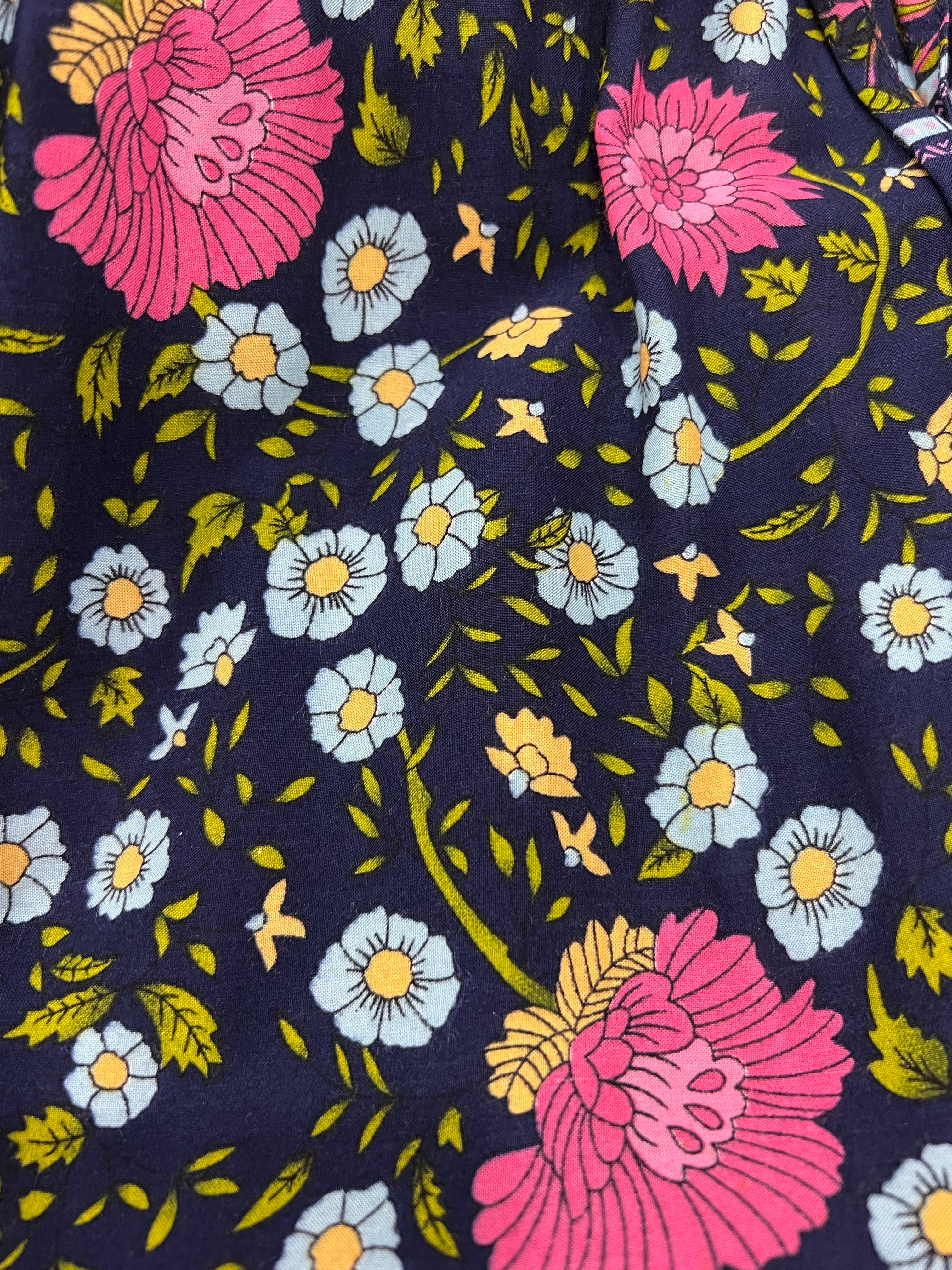 MilaMeli Aria Spring Dress Blush Widflower Print