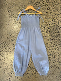 MilaMeli Lara Jumpsuit - Periwinkle Cotton