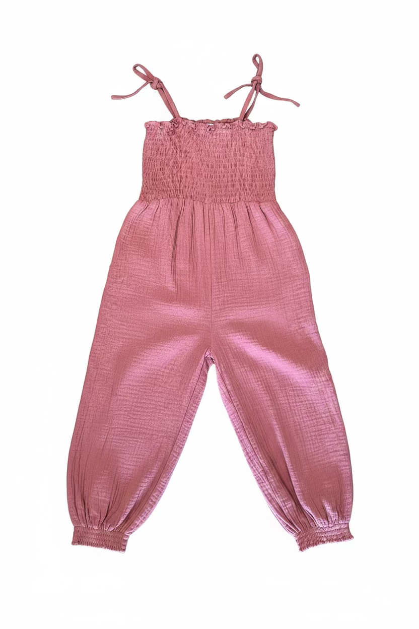 MilaMeli Charli Jumpsuit - Dusty Pink