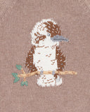 Minihaha Bebe Organic Cotton Bailey Kookaburra Jumper