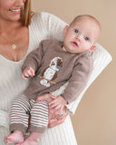 Minihaha Bebe Organic Cotton Bailey Kookaburra Jumper