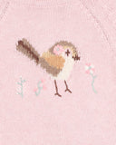Minihaha Bebe Organic Cotton  Molly Bird Knitted Romper