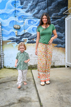Meli Lounge Pants-Festival Garden Print