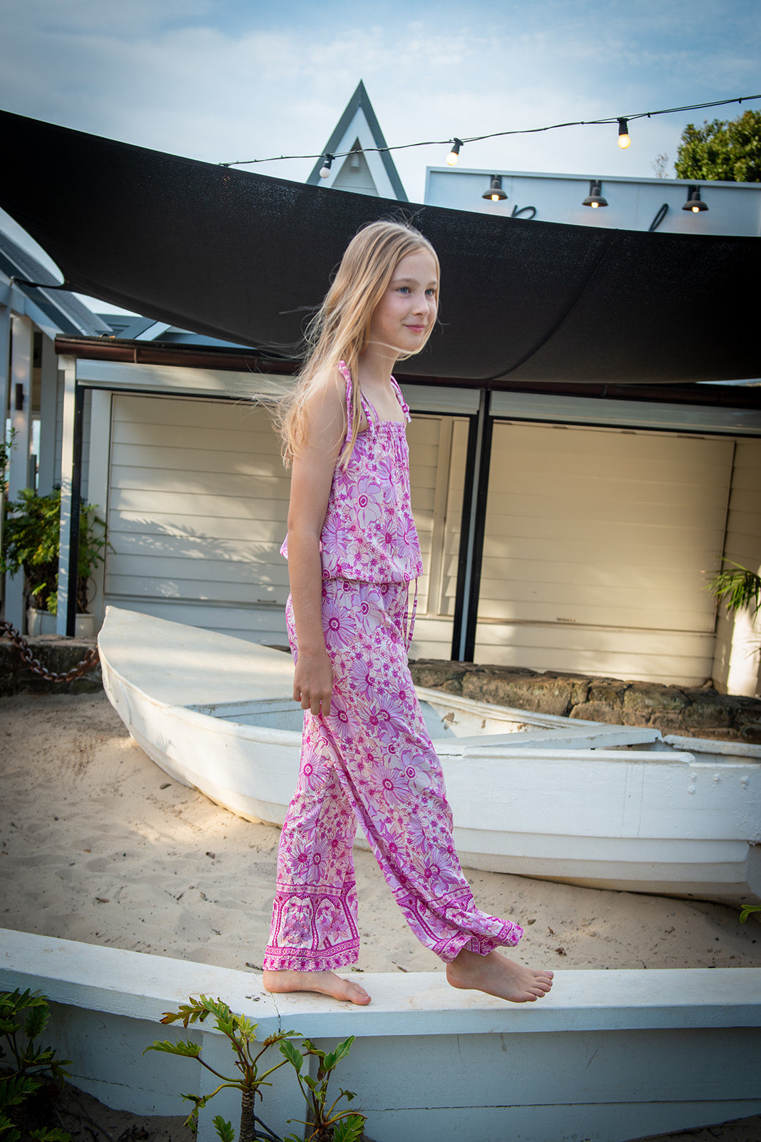 MilaMeli LOLA Wide Leg Pantsuit - Lilac Haze