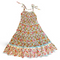 MilaMeli Aria Spring Dress - Festival Garden Print