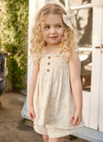 Jamie Kay' 25 Organic Cotton Muslin Ellie Top Pauline Chamomile