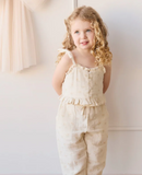 Jamie Kay' 25 Organic Cotton Muslin Mirabel Top Pauline Chamomile