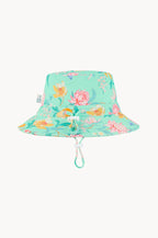 Toshi Paradise Waratah Mint Swim Sunhat