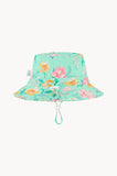 Toshi Paradise Waratah Mint Swim Sunhat