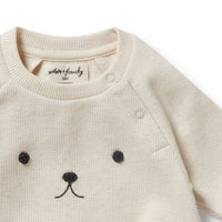 W&F W25 Oatmeal Organic Waffle Bunny Set