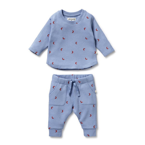 W&F W25 Hey Moon Organic  Waffle Set