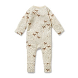 W&F W25 Trixie Horse Organic Zipsuit with Feet