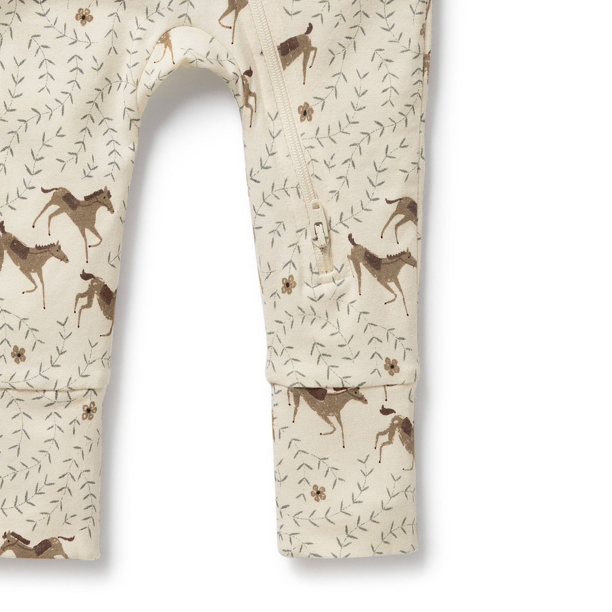 Wilson & Frenchy Organic Zipsuit with Feet