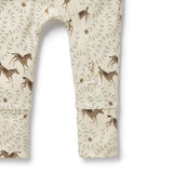 W&F W25 Trixie Horse Organic Zipsuit with Feet