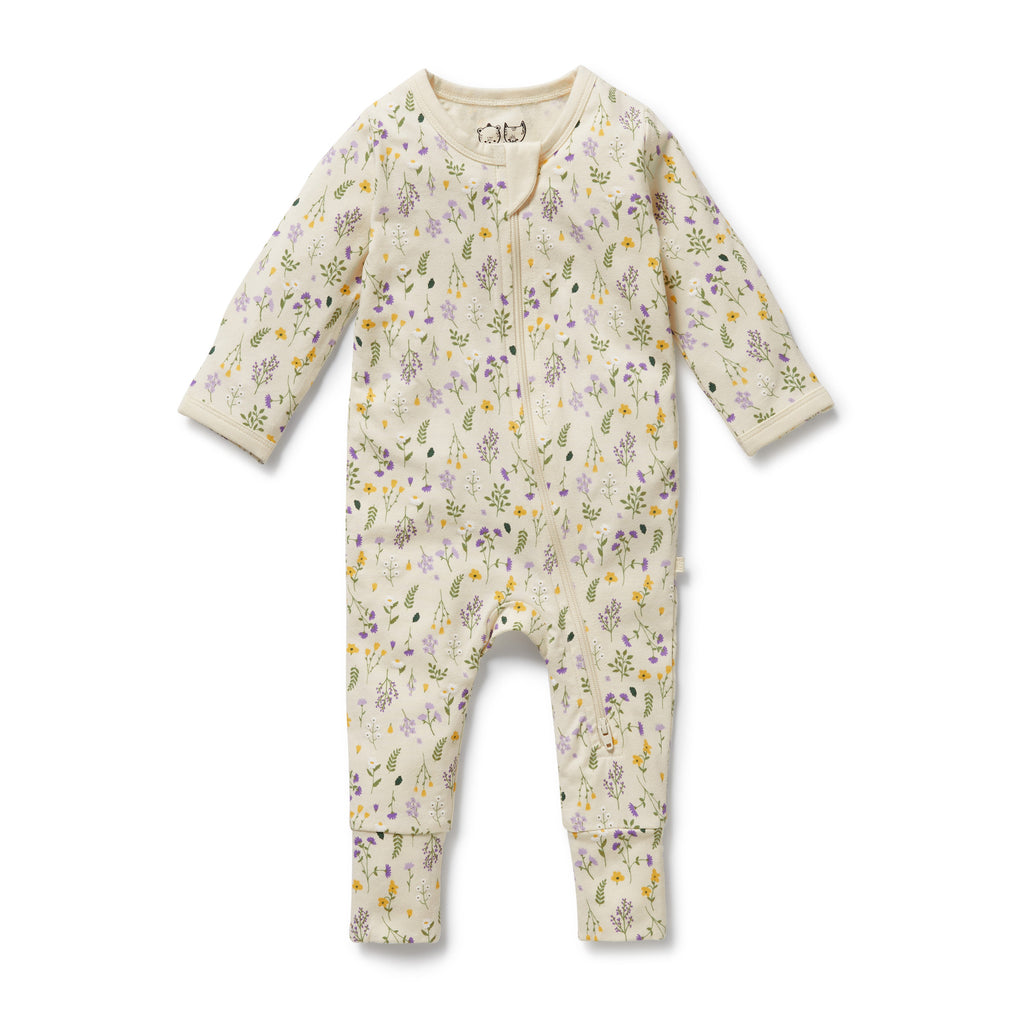 Wilson & Frenchy Organic Zipsuit with Feet