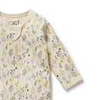 Wilson & Frenchy Organic Zipsuit with Feet