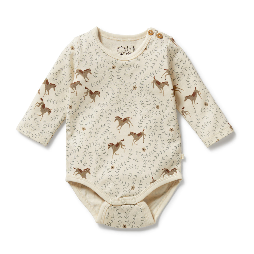 Wilson & Frenchy Organic Long Sleeve Bodysuit
