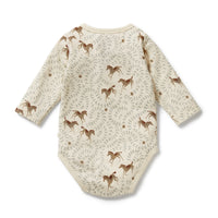 W&F W25 Trixie Horse Organic Bodysuit