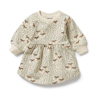 W&F W25 Trixie Horse Organic Terry Sweat Dress