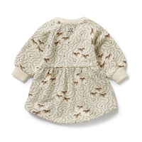 W&F W25 Trixie Horse Organic Terry Sweat Dress