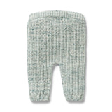 W&F W25 Moss Speckle Organic Knitted Legging