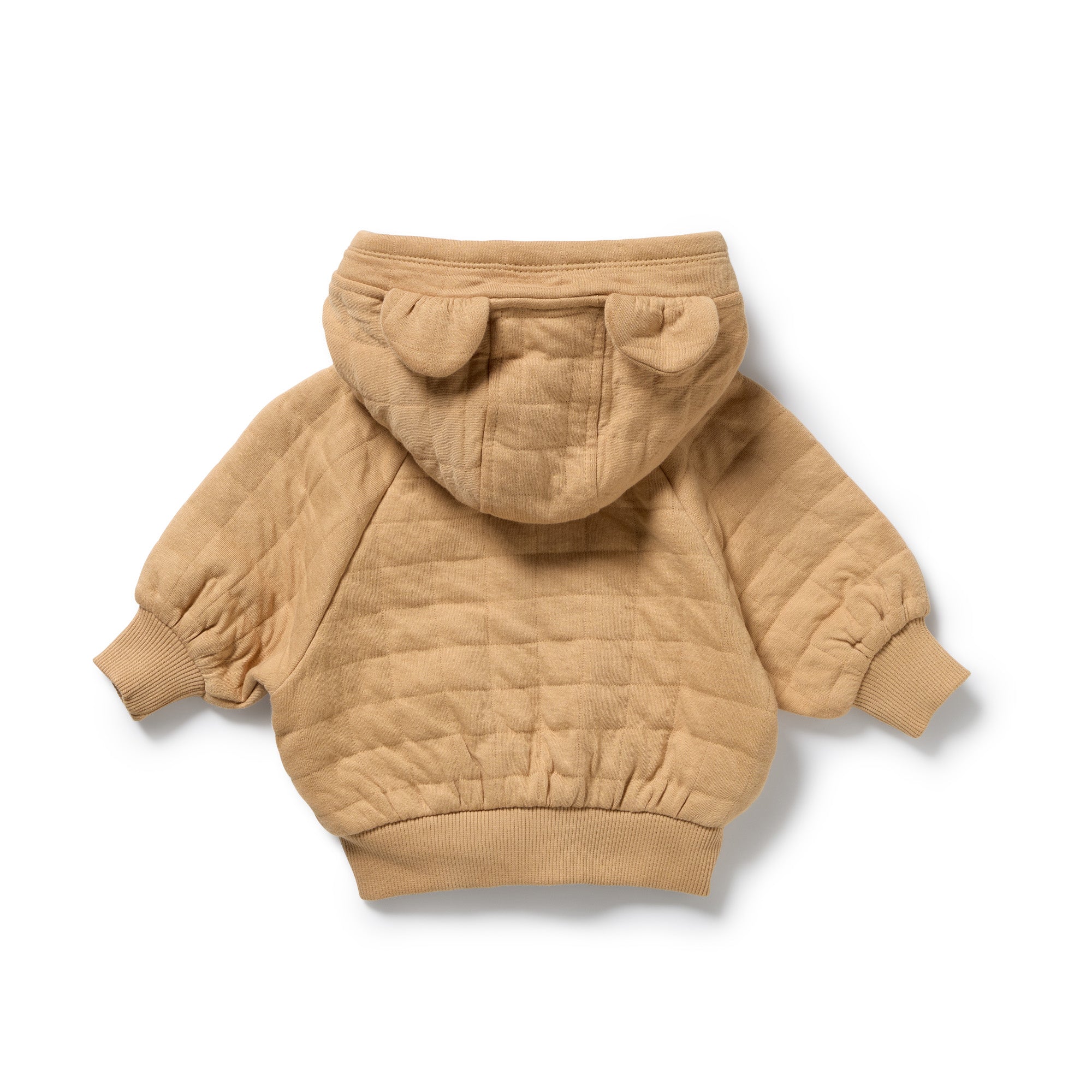 Wilson + Frenchy Honey Fawn Organic Quilted Jacket