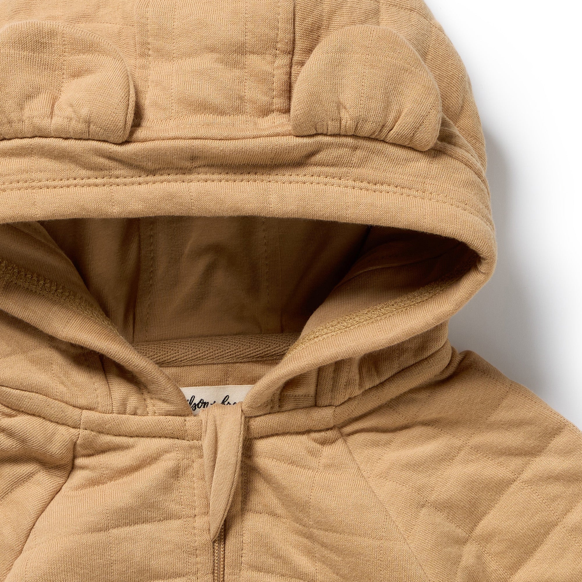 Wilson + Frenchy Honey Fawn Organic Quilted Jacket