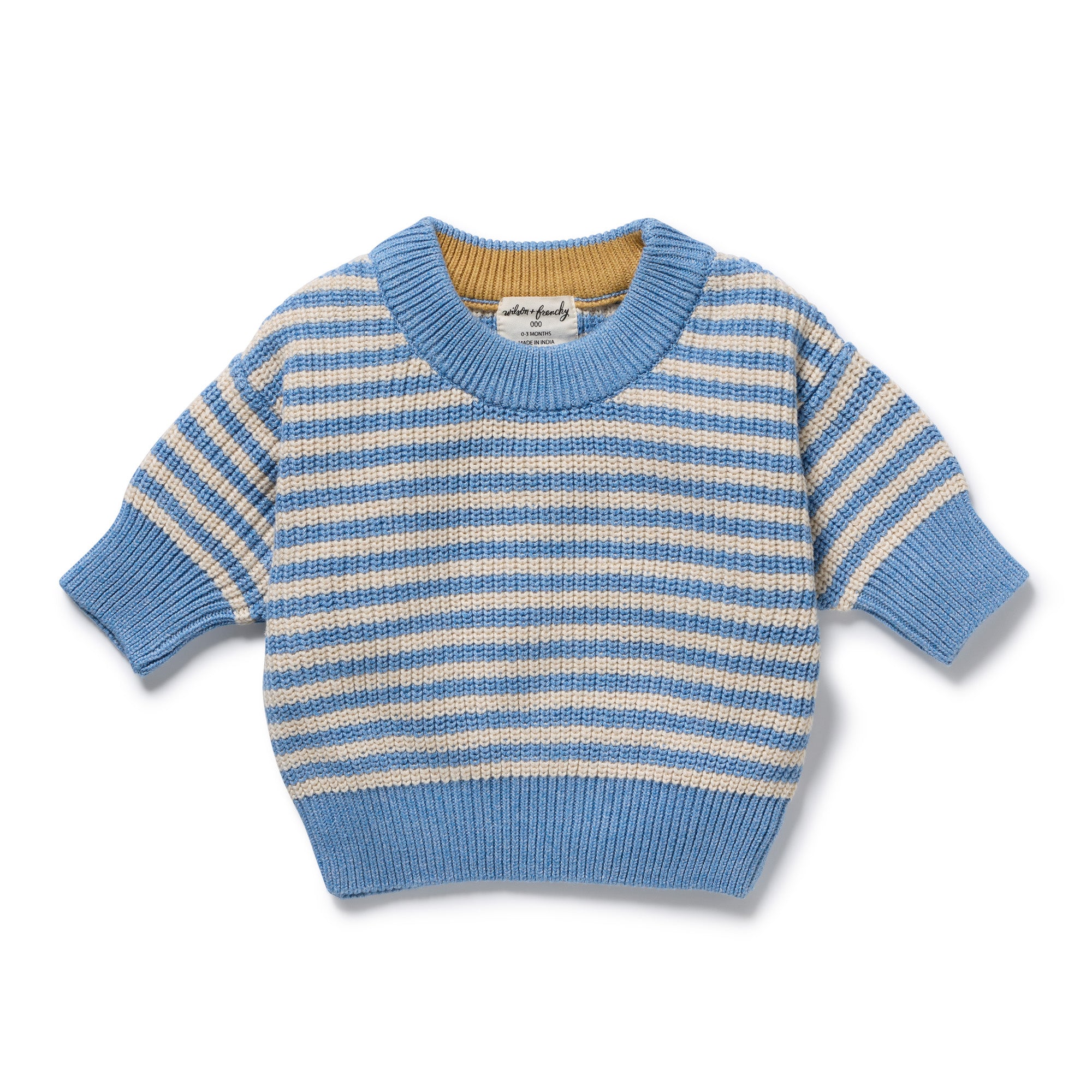 Wilson & Frenchy Organic Knitted Stripe Jumper