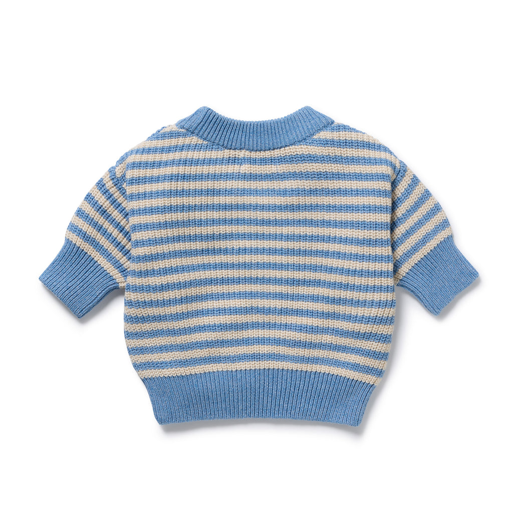 Wilson & Frenchy Organic Knitted Stripe Jumper