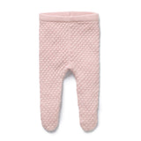 Wilson & Frenchy Organic Knitted Bubble Pant Marshmallow Pink