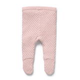 Wilson & Frenchy Organic Knitted Bubble Pant Marshmallow Pink