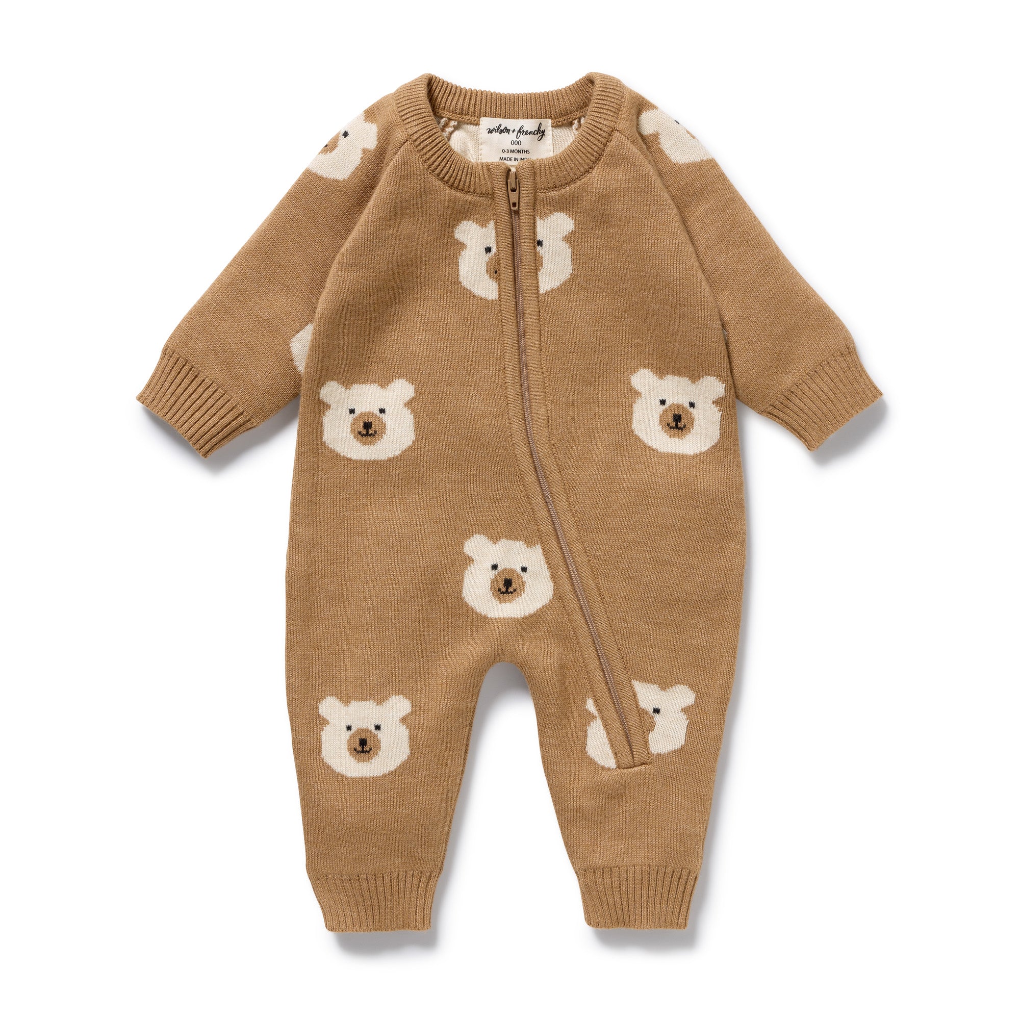 Wilson & Frenchy Organic Knitted Growsuit