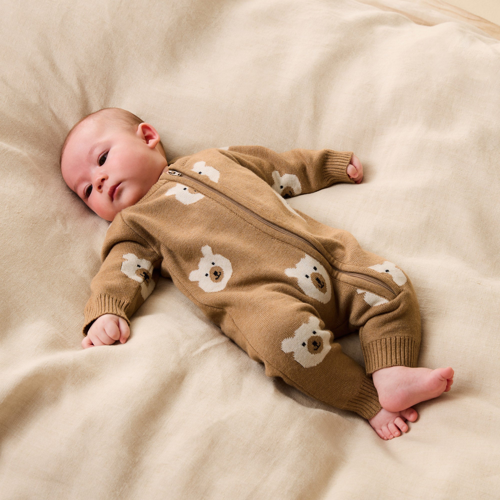 Wilson & Frenchy Organic Knitted Growsuit