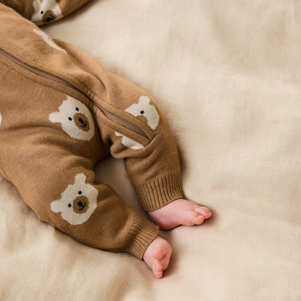 Wilson & Frenchy Organic Knitted Growsuit