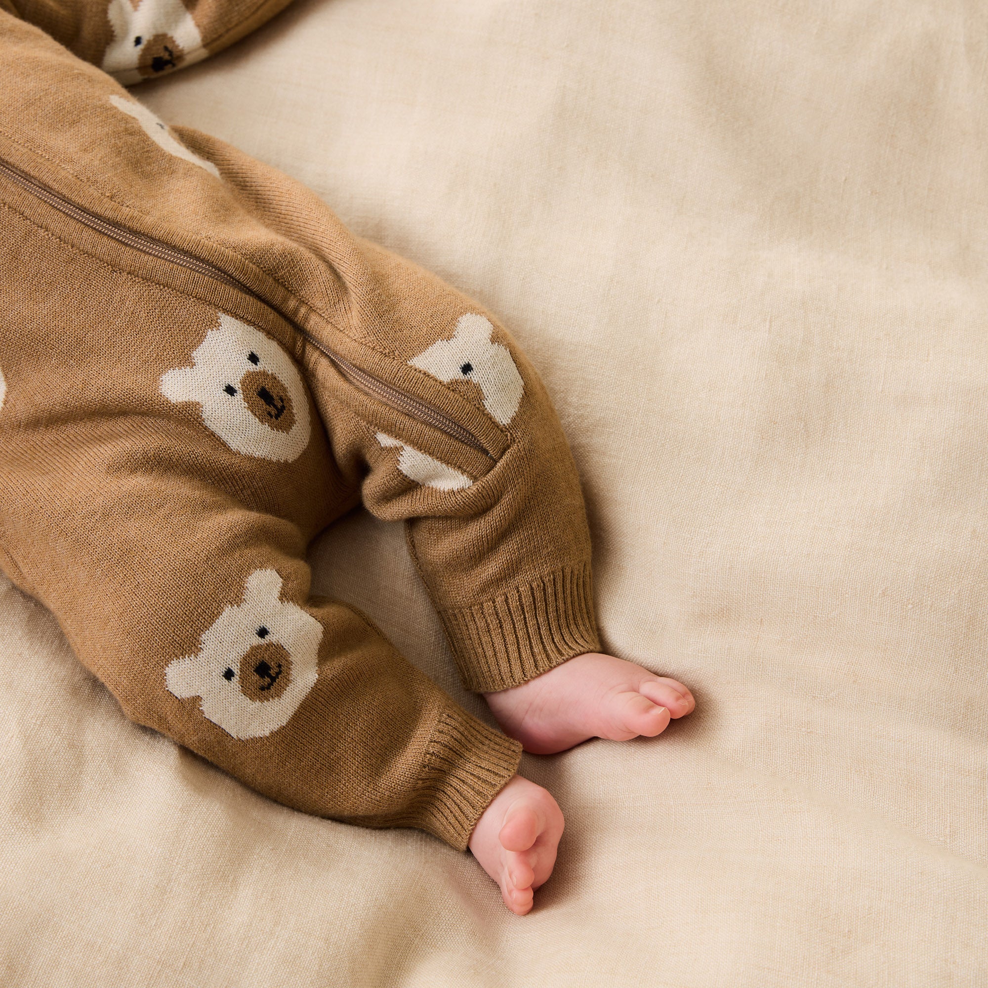 Wilson & Frenchy Organic Knitted Growsuit