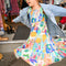 Aria Spring Dress Sweet Soul Rayon Print