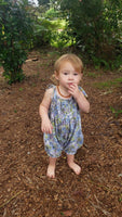 MilaMeli Chloe  Baby Jumpsuit Forget Me Not Blue