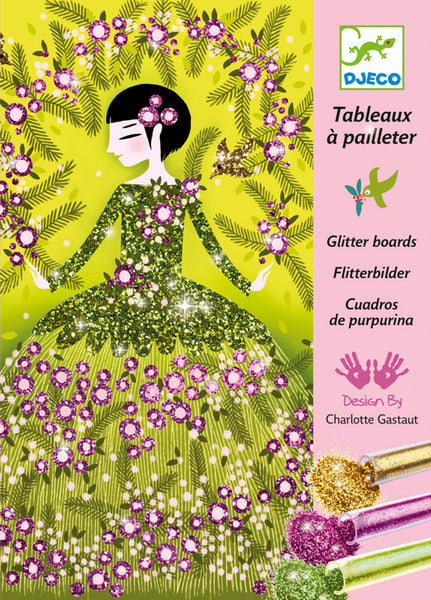 Djeco Dresses Glitter Boards